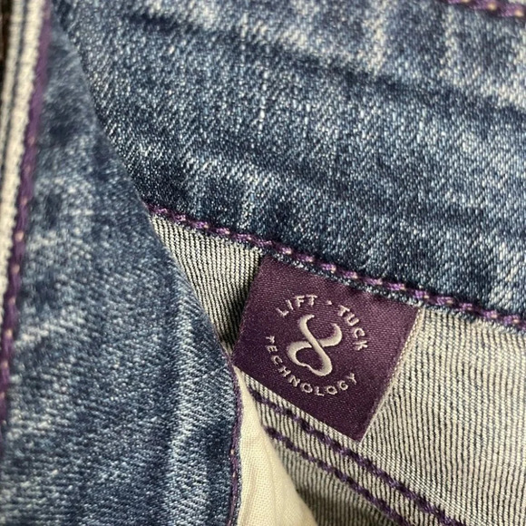 NYDJ Skinny High Rise Stretch Denim Lift Tuck Jeans size 6 - Picture 7 of 12